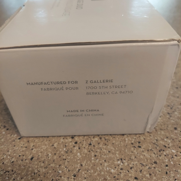 NWT Z Gallerie Storage & Organization Canister with Lids Multi use Duo - Picture 6 of 7